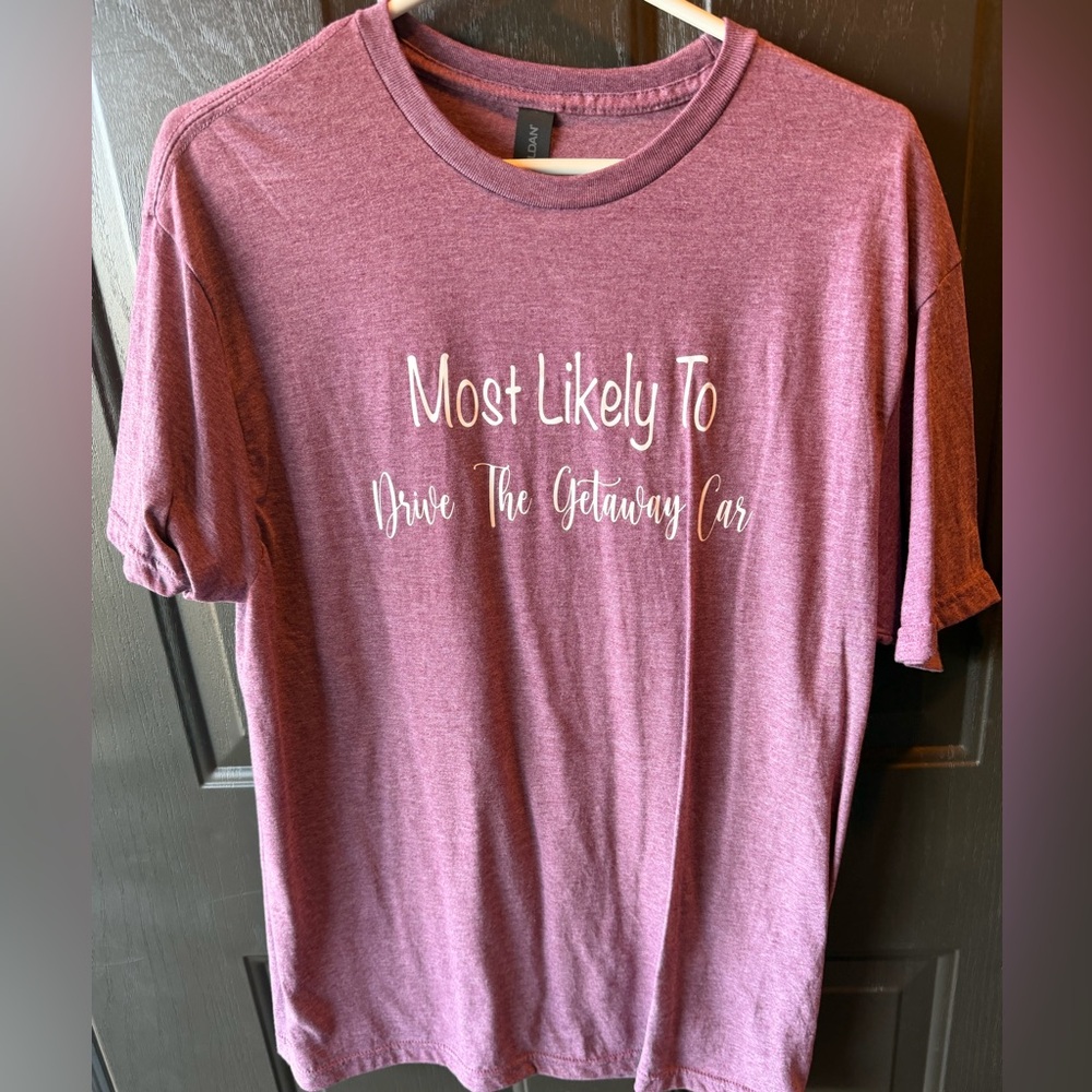 Purple Graphic T-Shirt